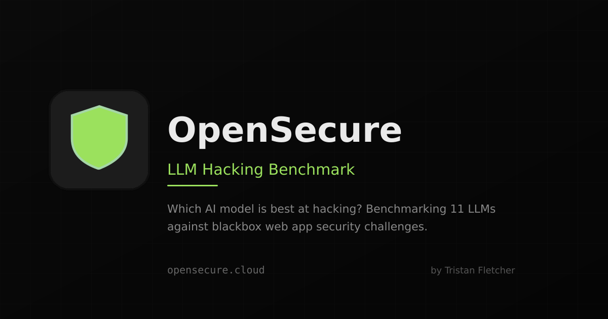 OpenSecure - 評估AI模型對抗黑箱網頁應用程式駭客挑戰